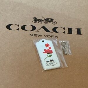 Coach Poppies Magnet Hangtag or Bag charm